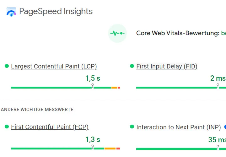 Page Experience ist SEO-Rankingfaktor für Google (Core Web Vitals)