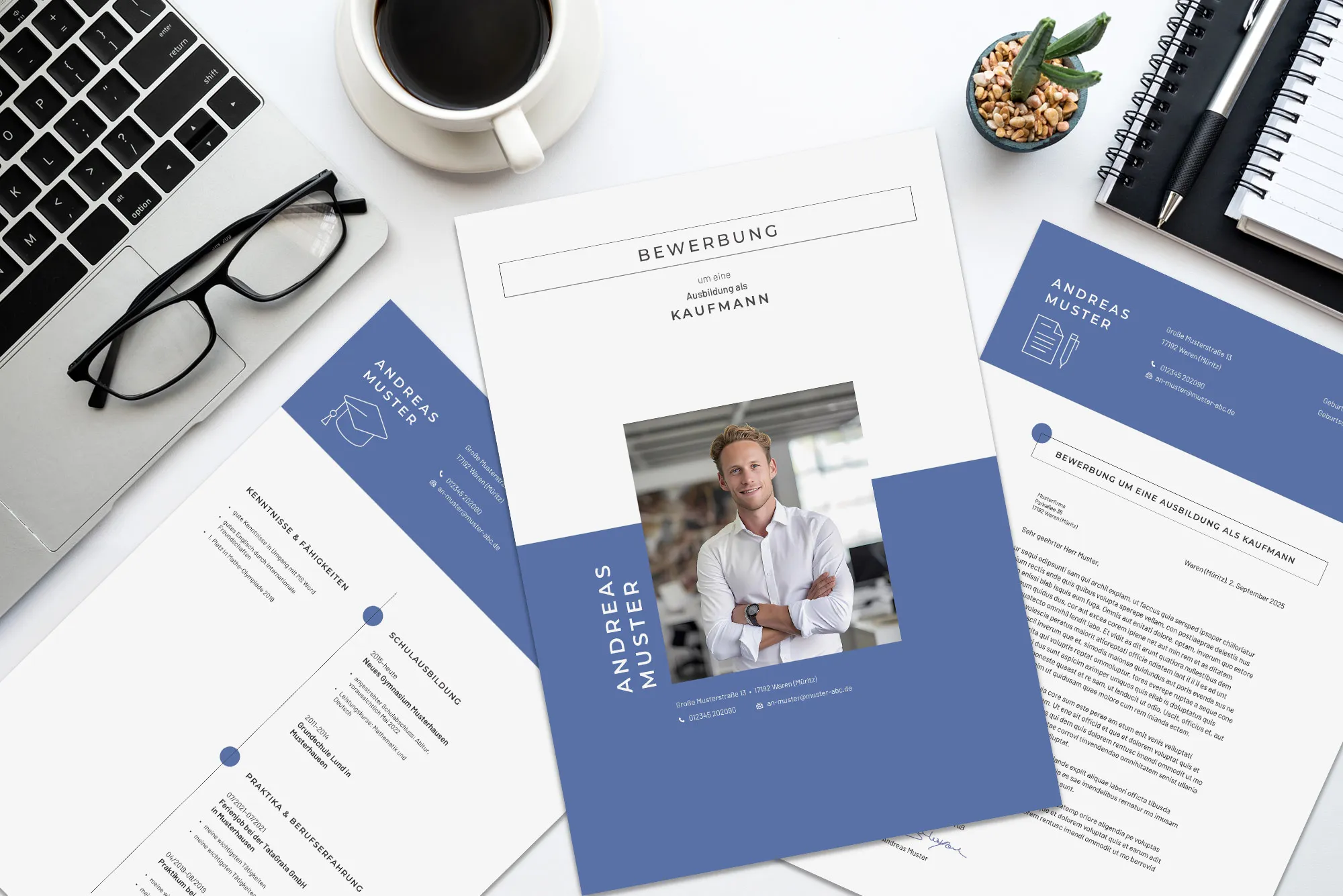 Application as a specialist for wood and building protection work: Cover letter and CV template for download