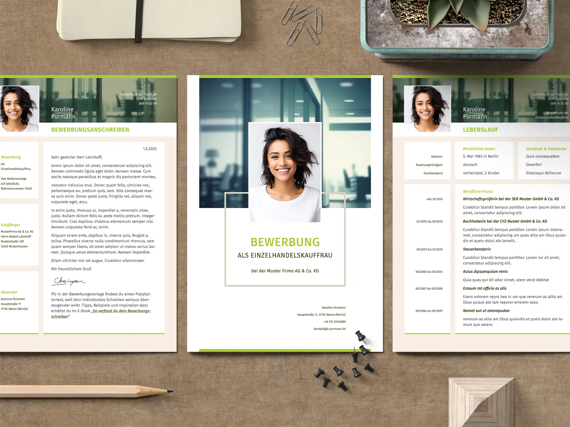 Application as a recycling and waste management specialist: cover letter and CV template to download