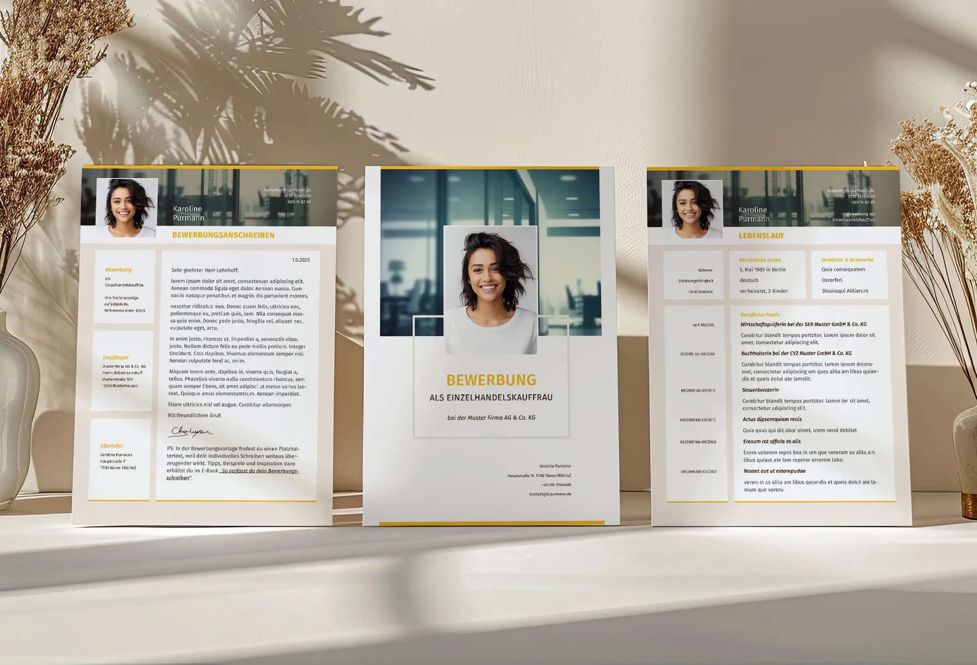 Candidatura como técnico de eventos: Modelo de currículo e carta de apresentação
