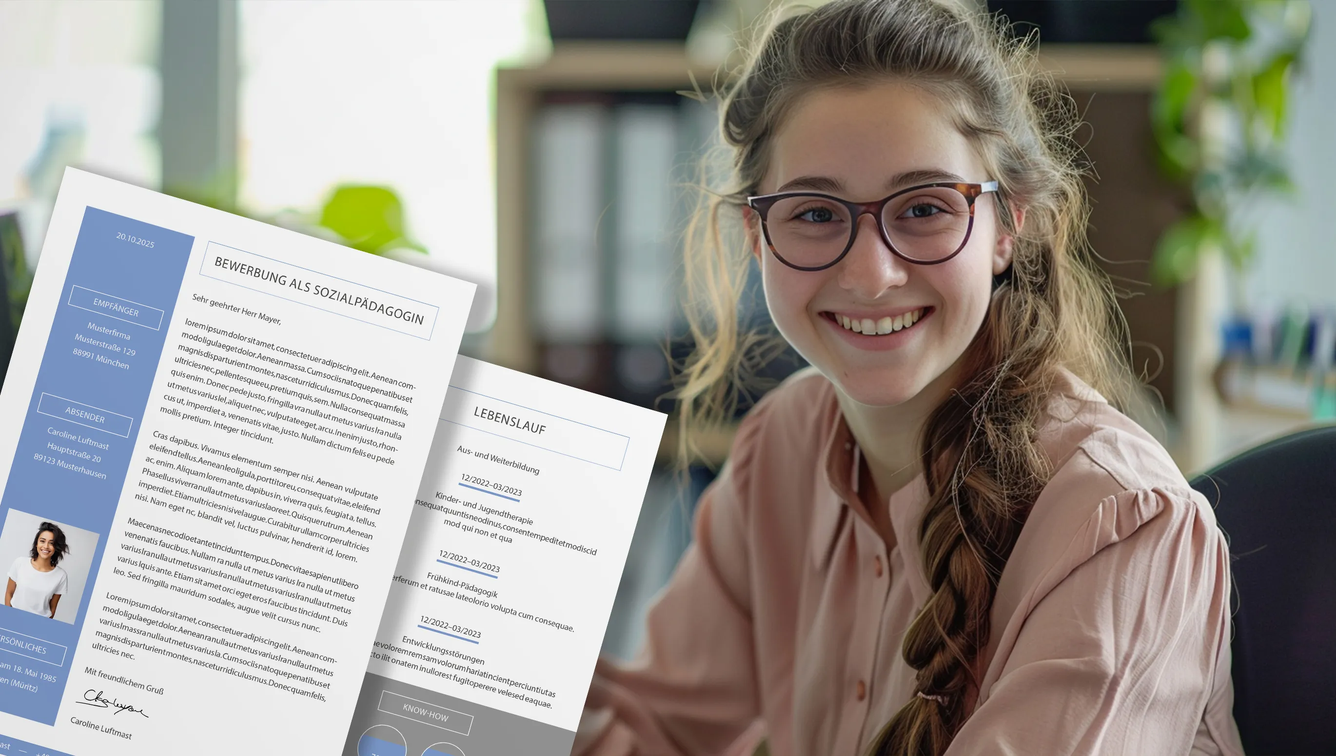 Elulookirjade mallid PDF-vormingus: loomise näpunäited