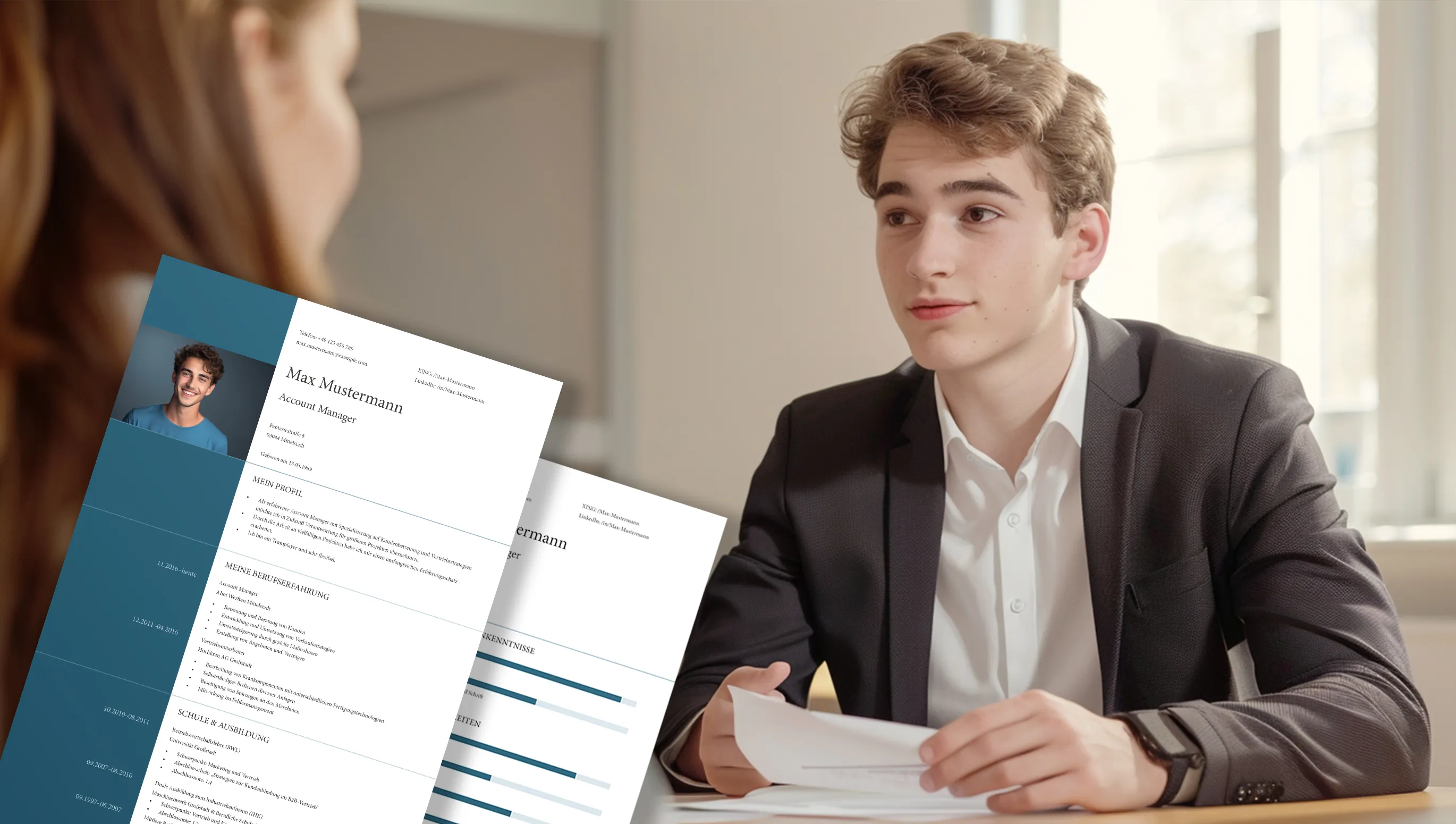Lebenslauf Modern: Erstellen einer modernen Bewerbung mit Vorlagen