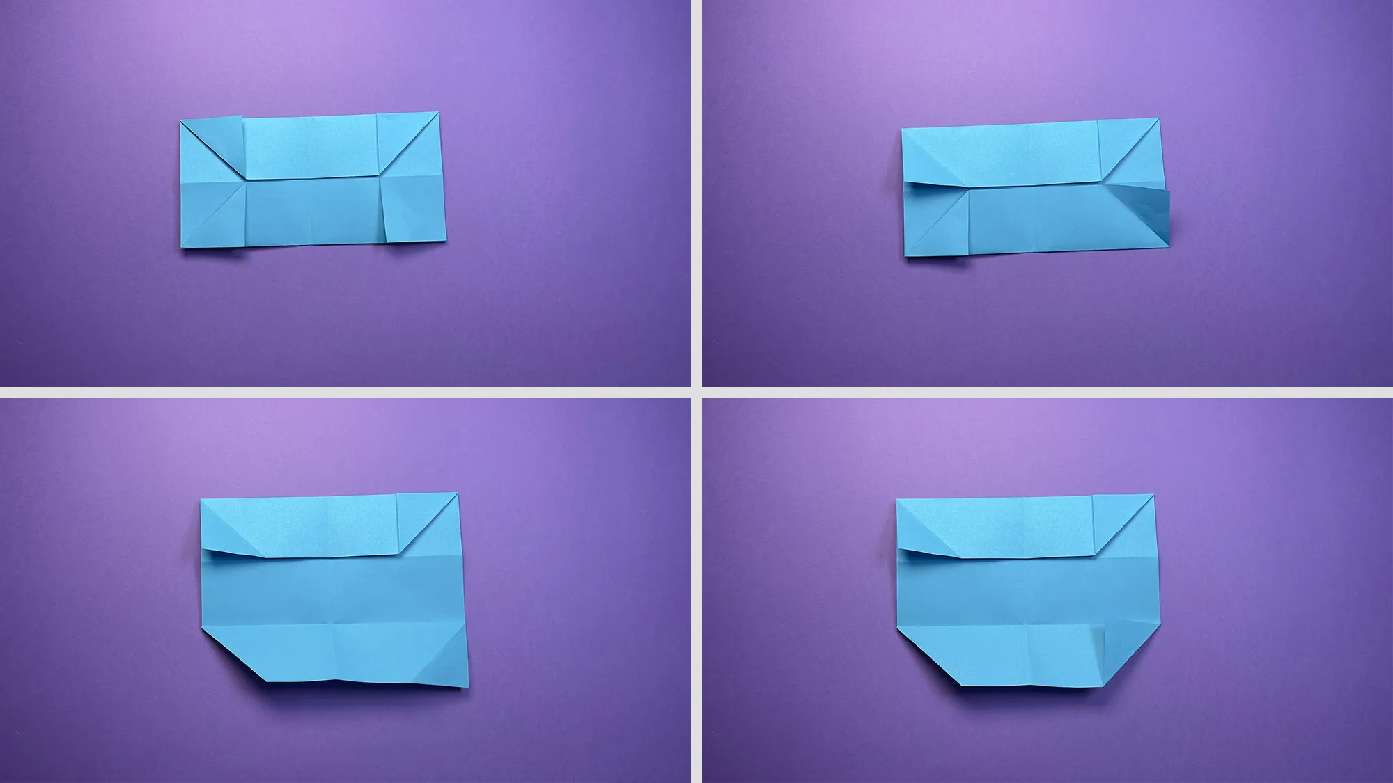 Origami heart: step-by-step instructions with photos and description. The image 2