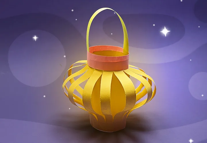 DIY lampion kertas: Ide kerajinan sederhana untuk anak-anak