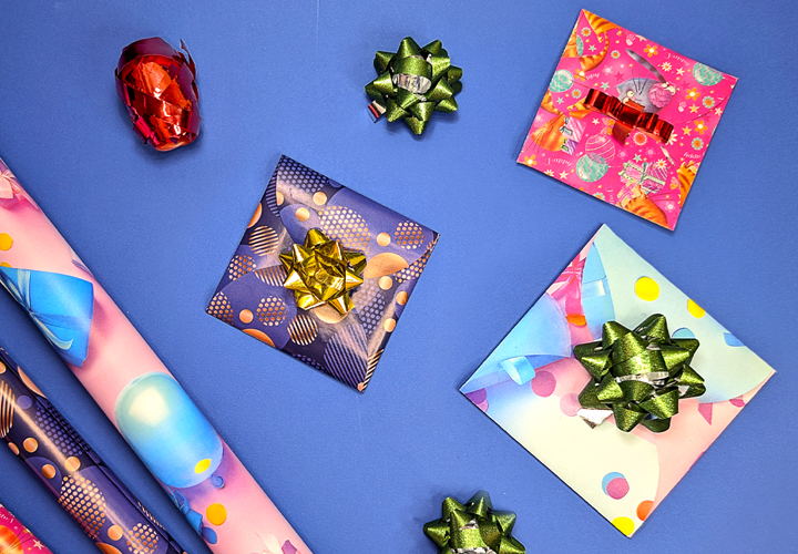 Vierkante cadeau-enveloppen voor geldcadeaus en kaarten