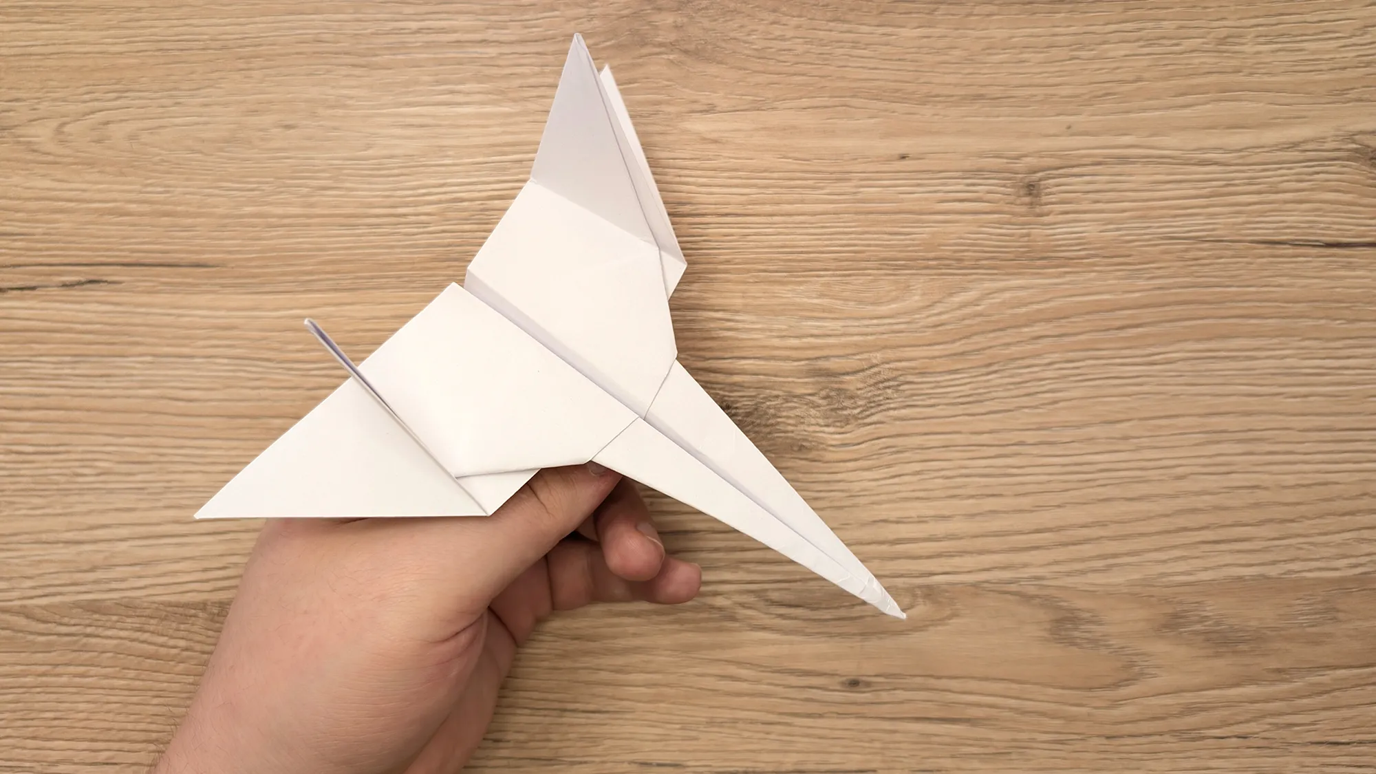 ✂️ Origami-Jet: Askeldemonstration valokuvilla ja kuvauksella. Kuva 6