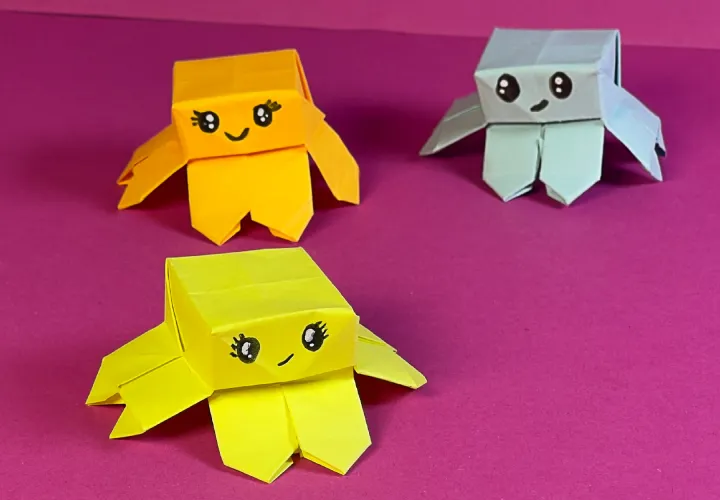 Membuat Origami-Oktopus yang Melompat: Panduan Mudah untuk Anak-anak