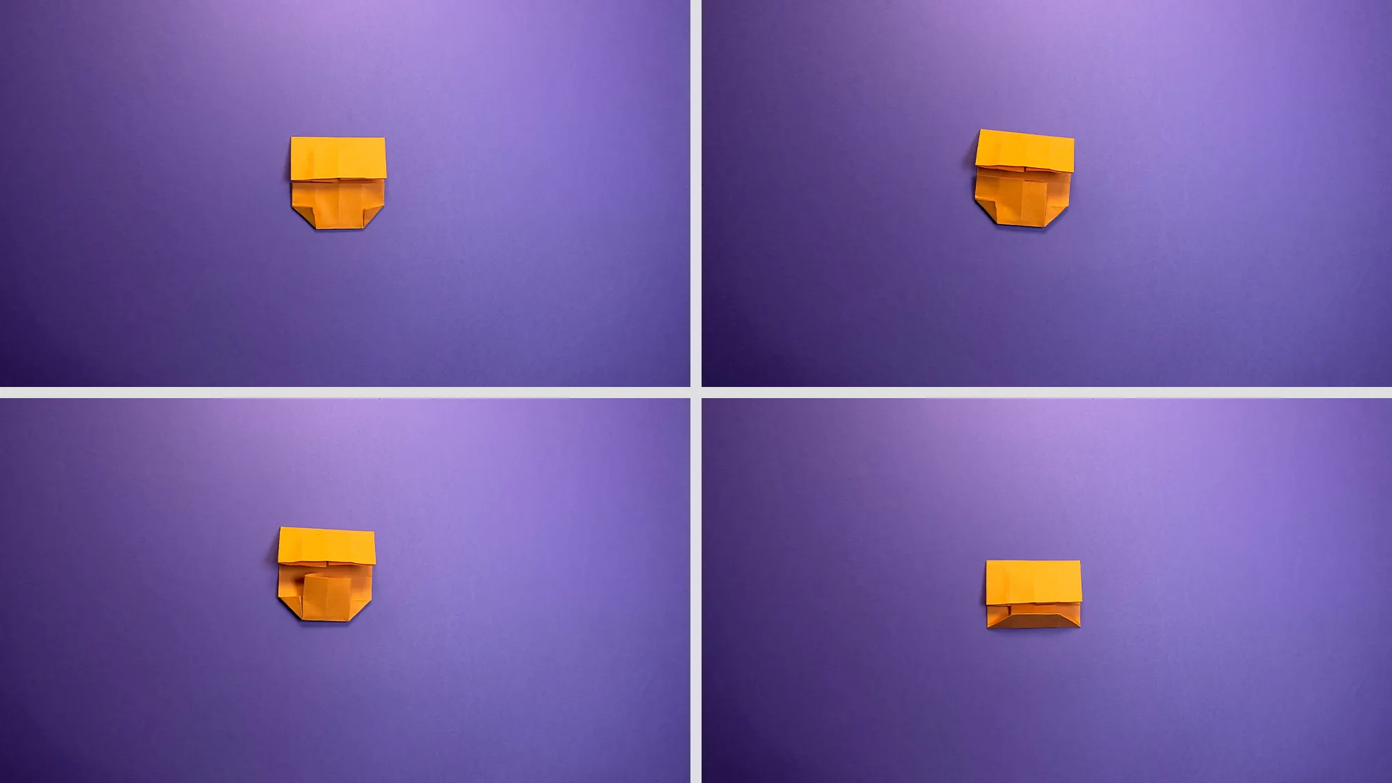 Origami-Cranțe: Instrucțiuni pas cu pas cu fotografii și descriere a textului. Imaginea 3