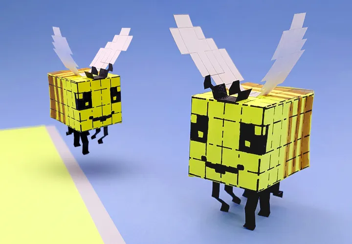 Minecraft abeja hacer: Foto y video tutorial paso a paso