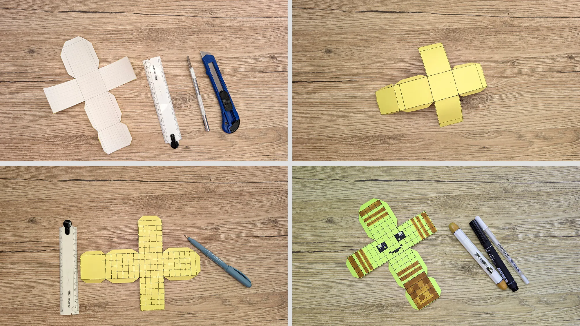 Minecraft Mehiläinen: vaiheittaiset ohjeet kuvien ja selitysten kanssa. Kuva 3