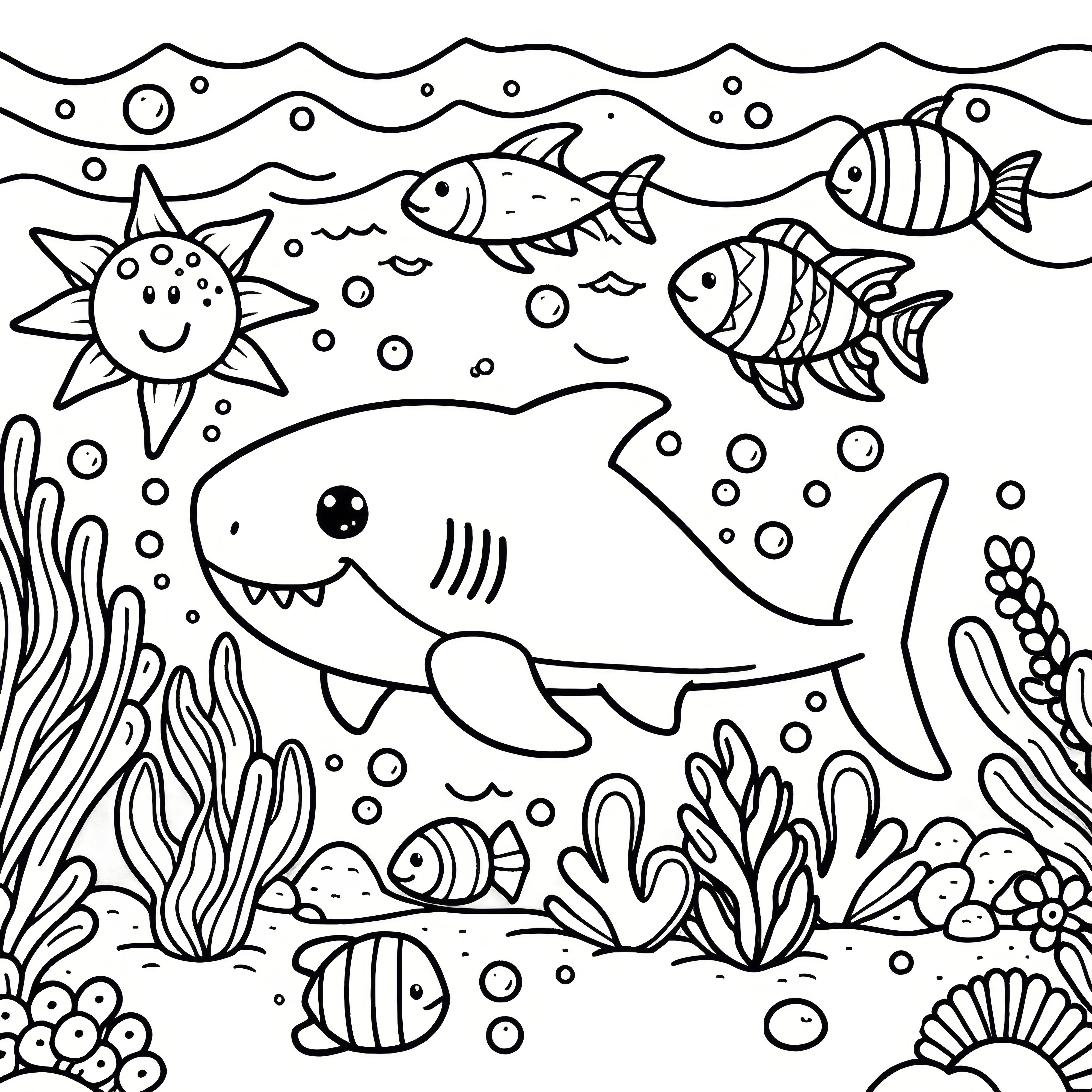 Free dolphin coloring template for download