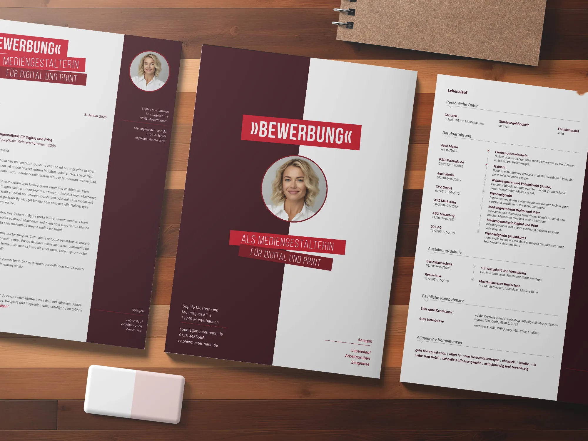 Application as flight instructor: Template for cover letter and resume.