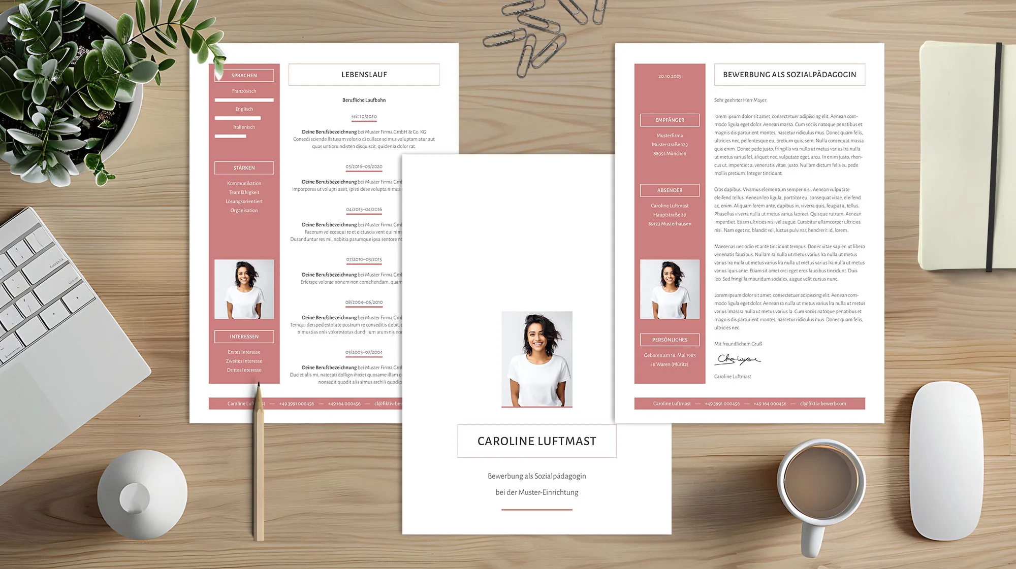 Application as aircraft handler: Sample for resume and cover letter