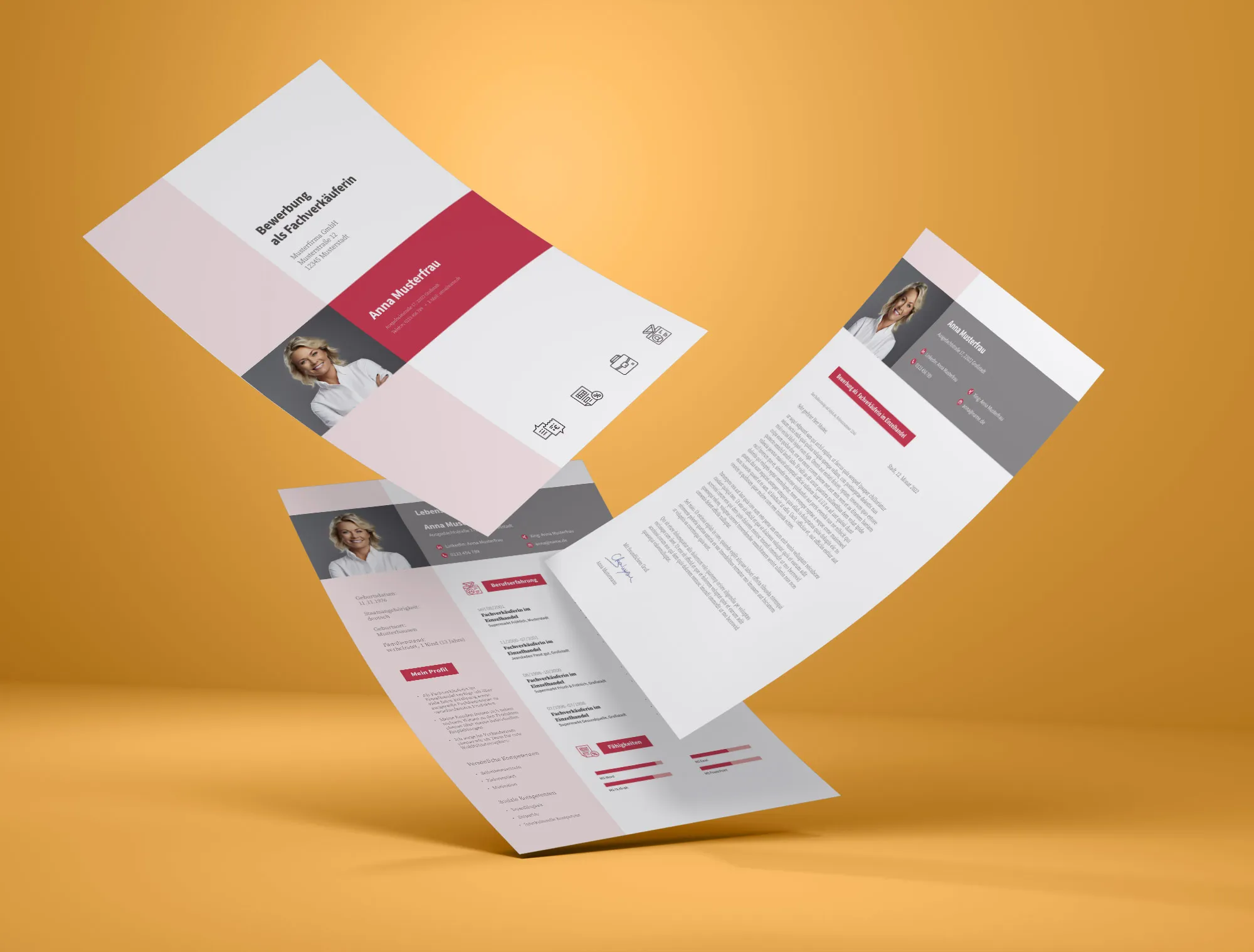 Application as a sign language interpreter: Template for cover letter and CV