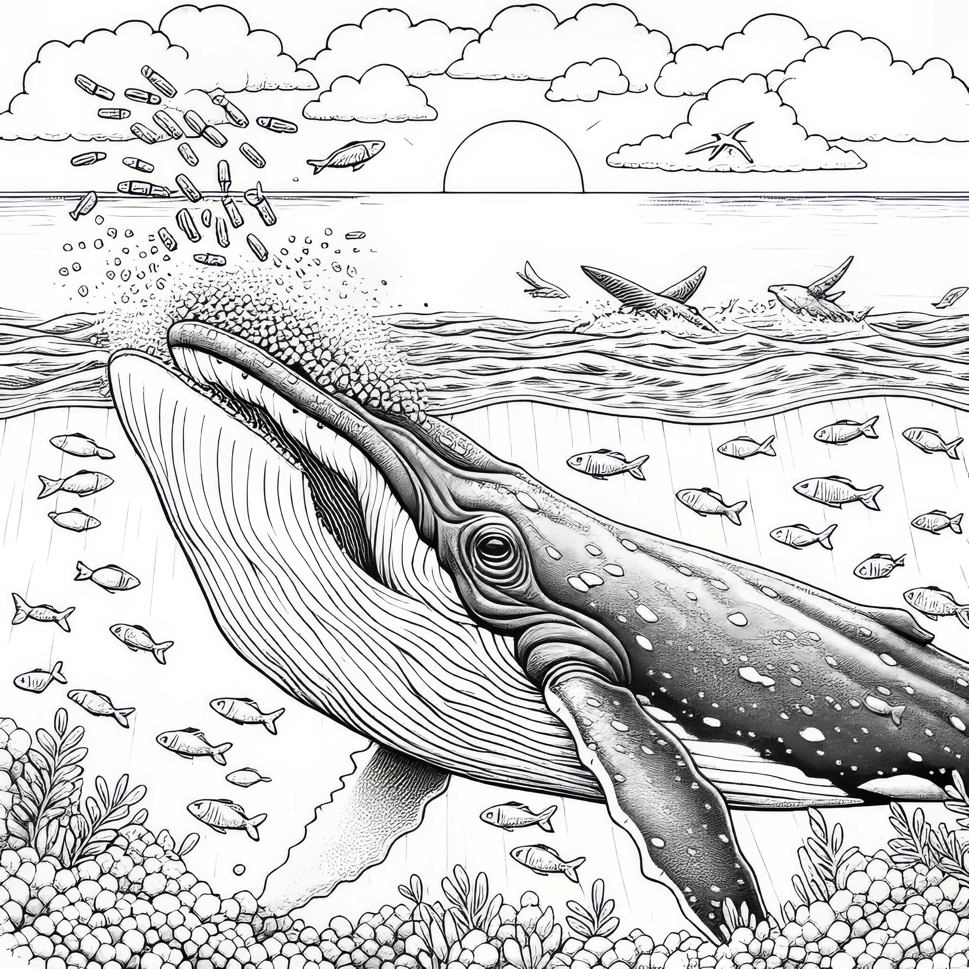 Whale with open mouth: Detailed and Free of Charge