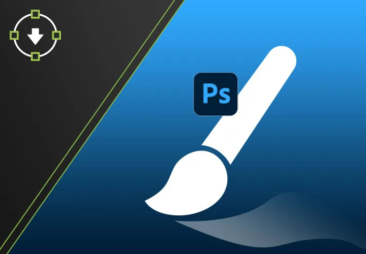 Centrul de ajutor: Instrumentul de pensulă în Adobe Photoshop.