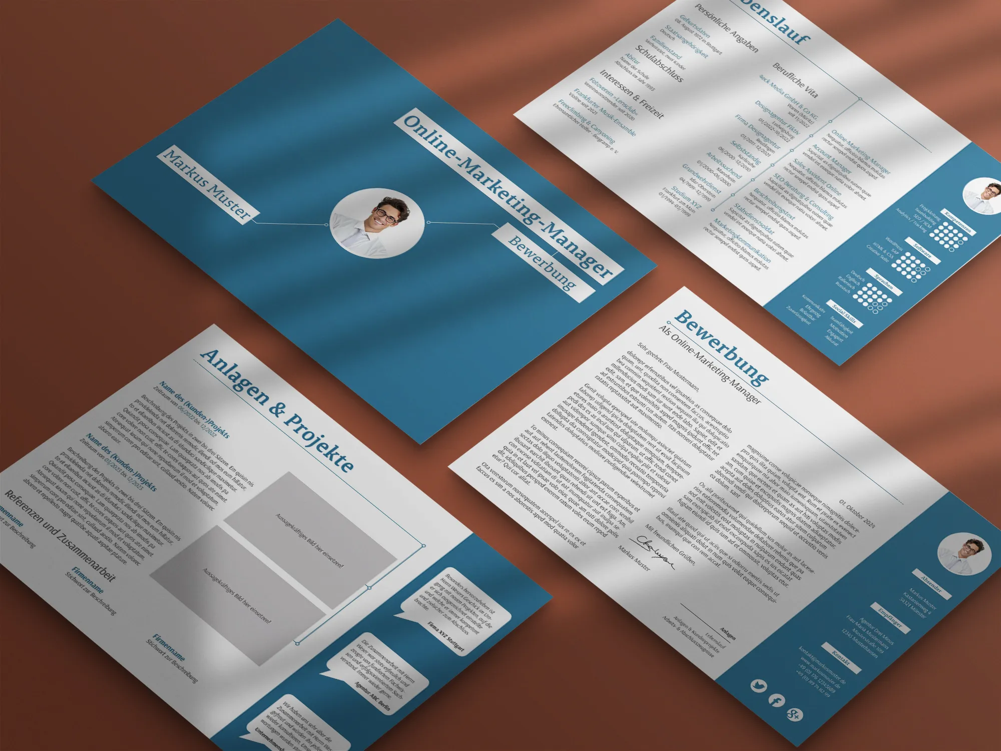 Application for a bailiff: Template for cover letter and resume