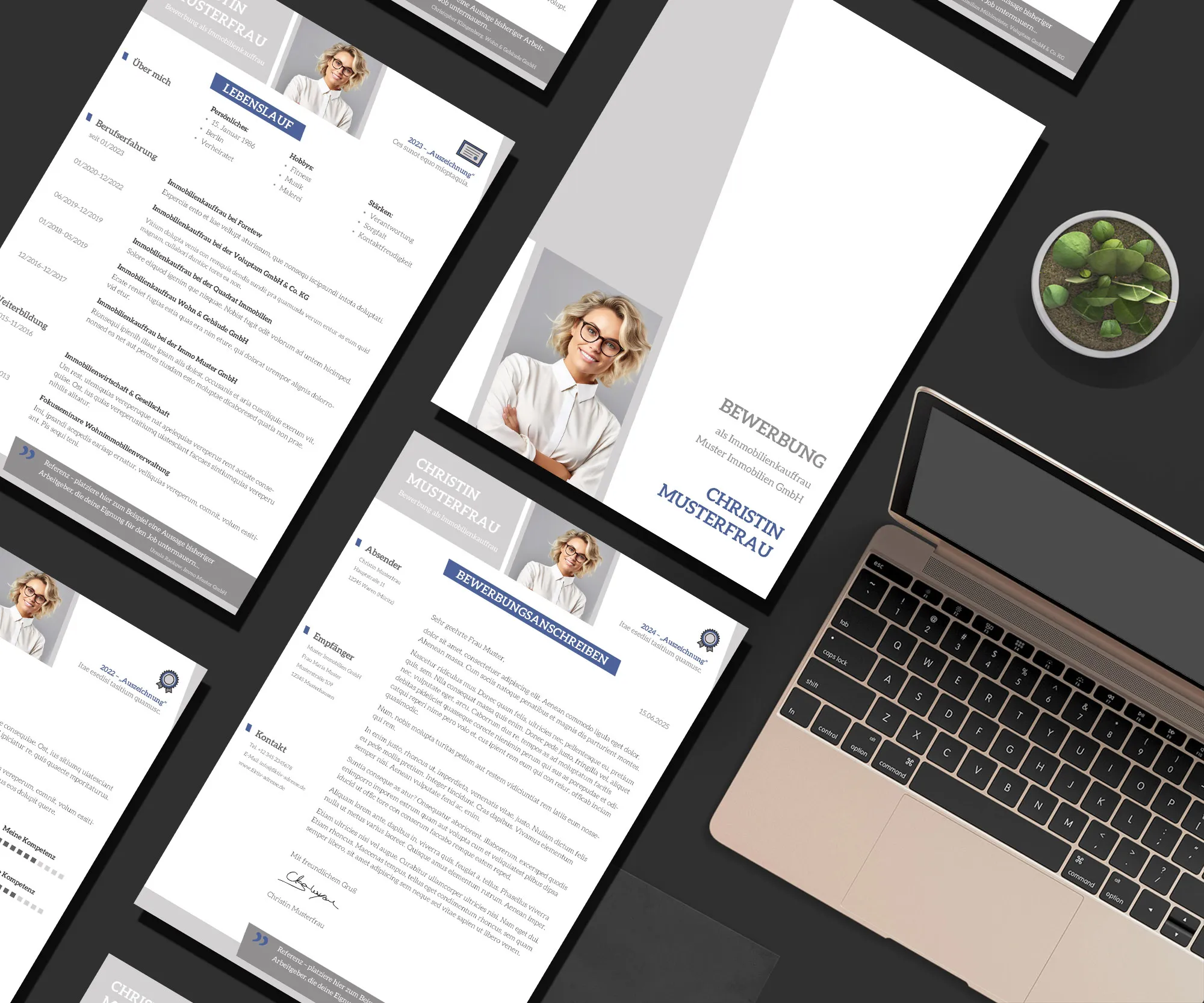 Application as a Design Technical Assistant: Template for cover letter and resume for download.