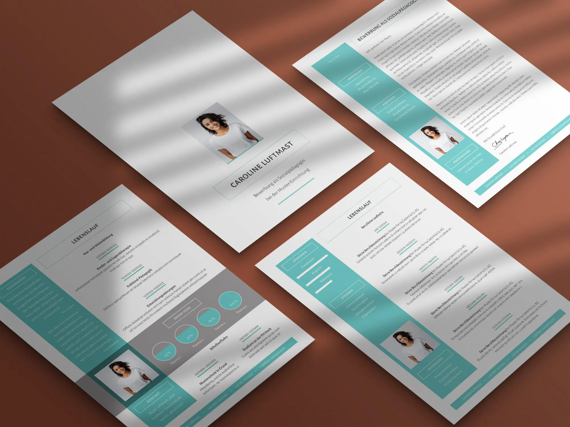 Application for a job as a pediatric and child health nurse: Template for cover letter and resume