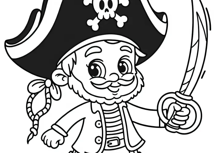 Pirátská malba: Dobij poklady moře (Zdarma)