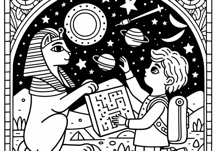 Sphinx aide les voyageurs à déchiffrer le ciel étoilé