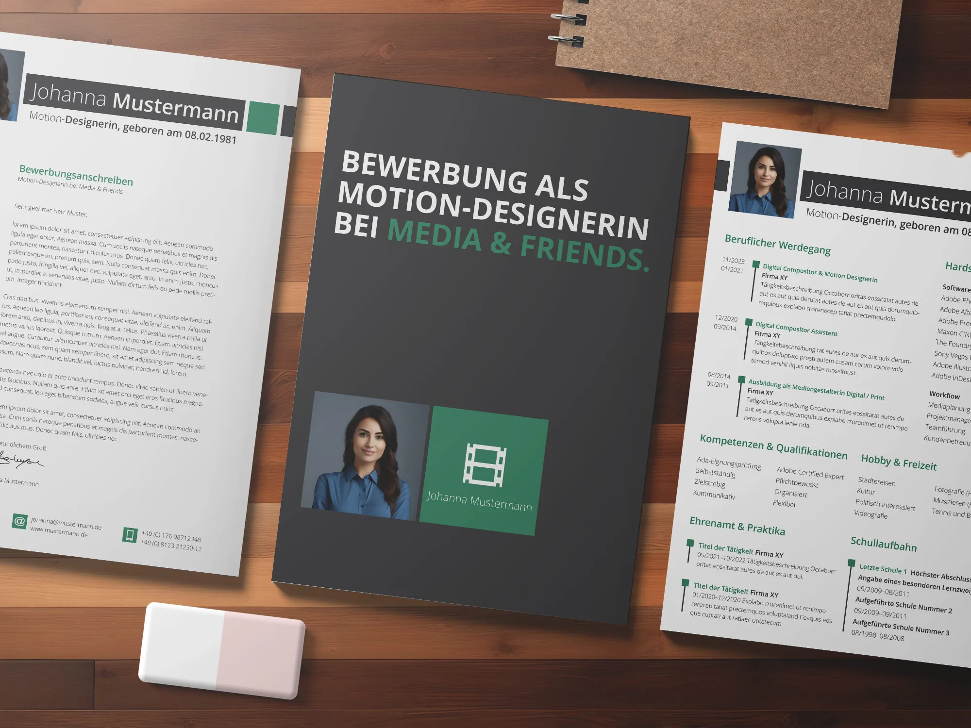 Application as an industrial climber: Template for cover letter and CV