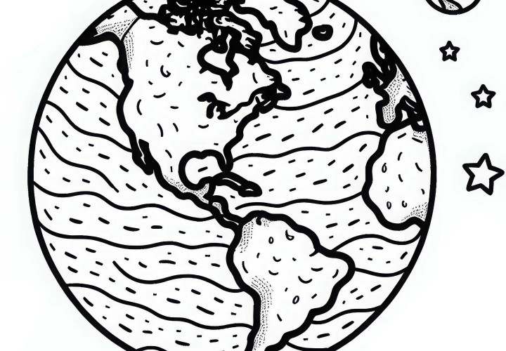Plantilla de color de tierra simple gratuita