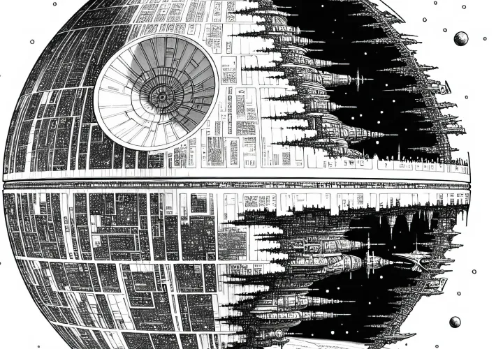 Kuolemantähti Värityskuva Ilmaiseksi Ladattavaksi Kuolemantähti Värityskuva Ilmaiseksi Ladattavaksi