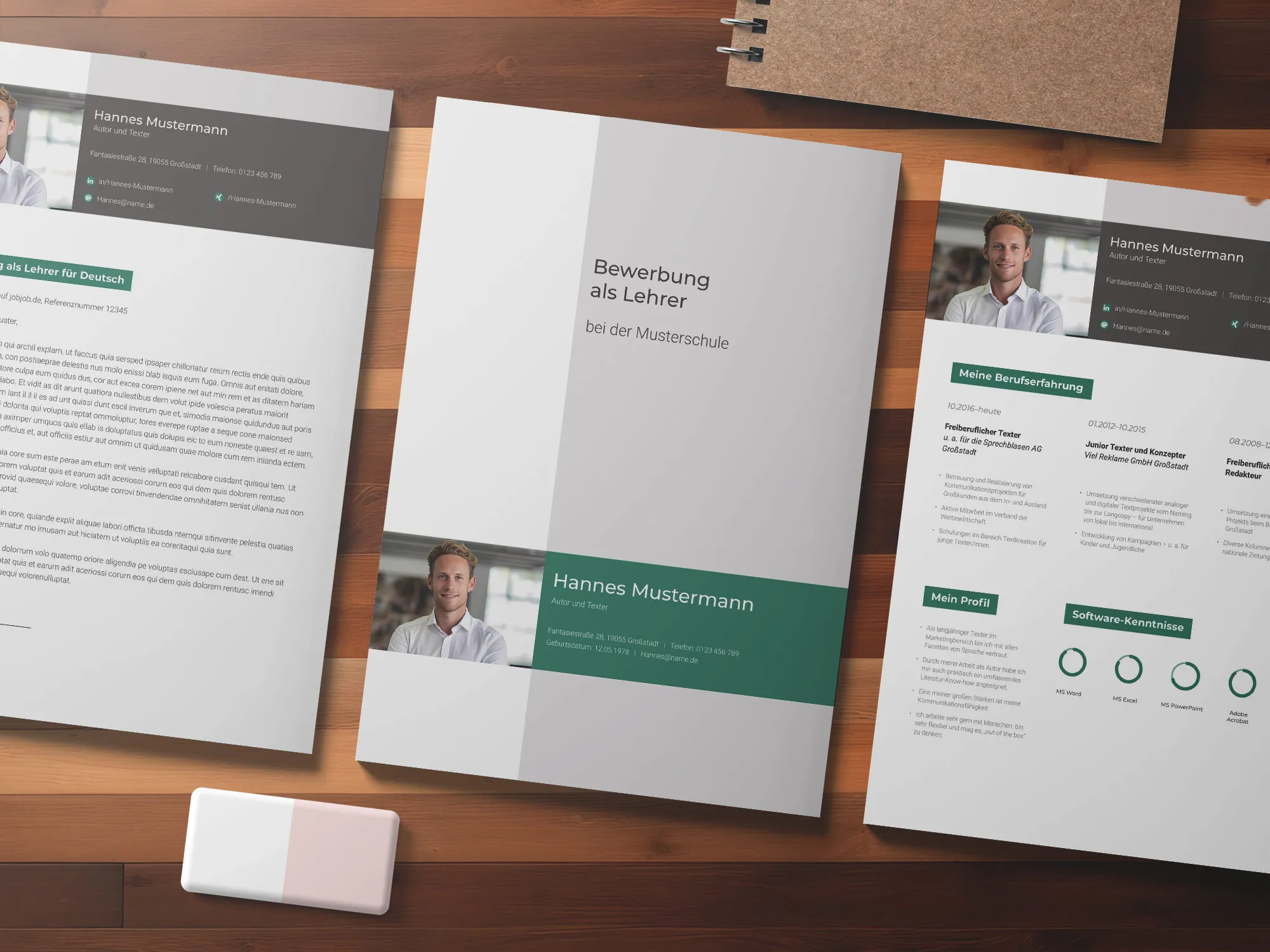 Application for the position of Key Account Manager: Template of cover letter and resume available for download