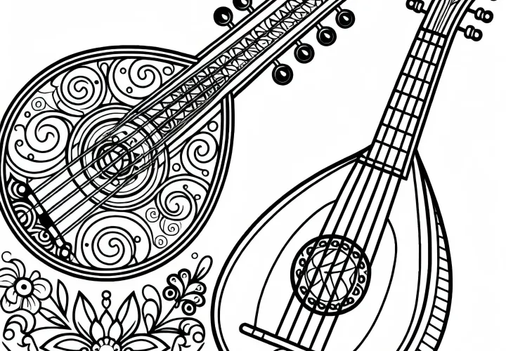 Безплатно изтеглете цветни картинки на държачи на струни