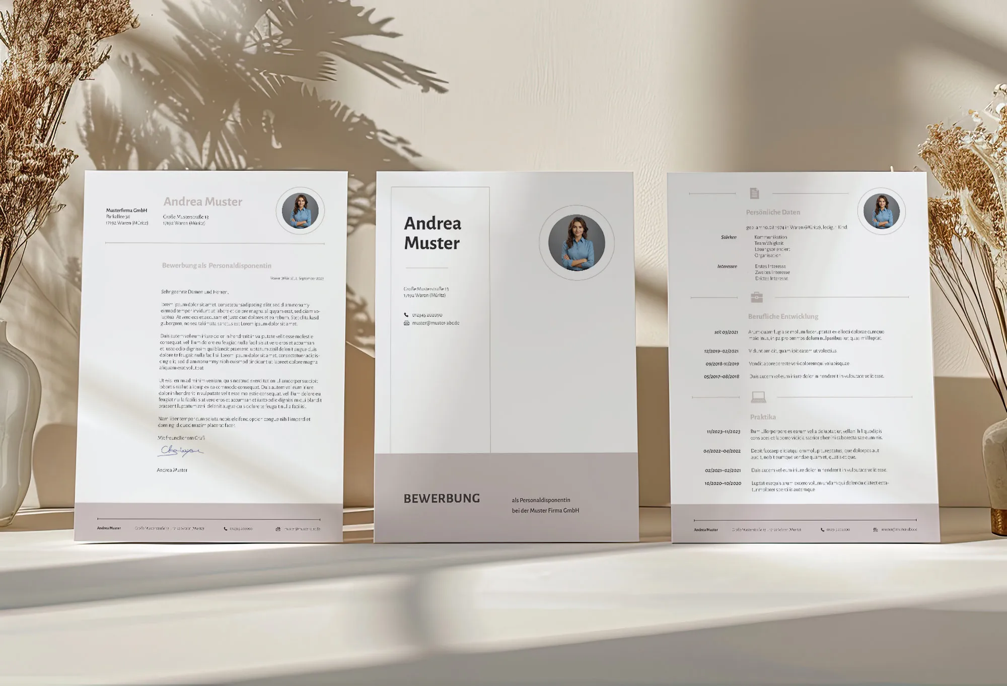 Candidatura como pasteleiro: modelo de currículo e carta de apresentação