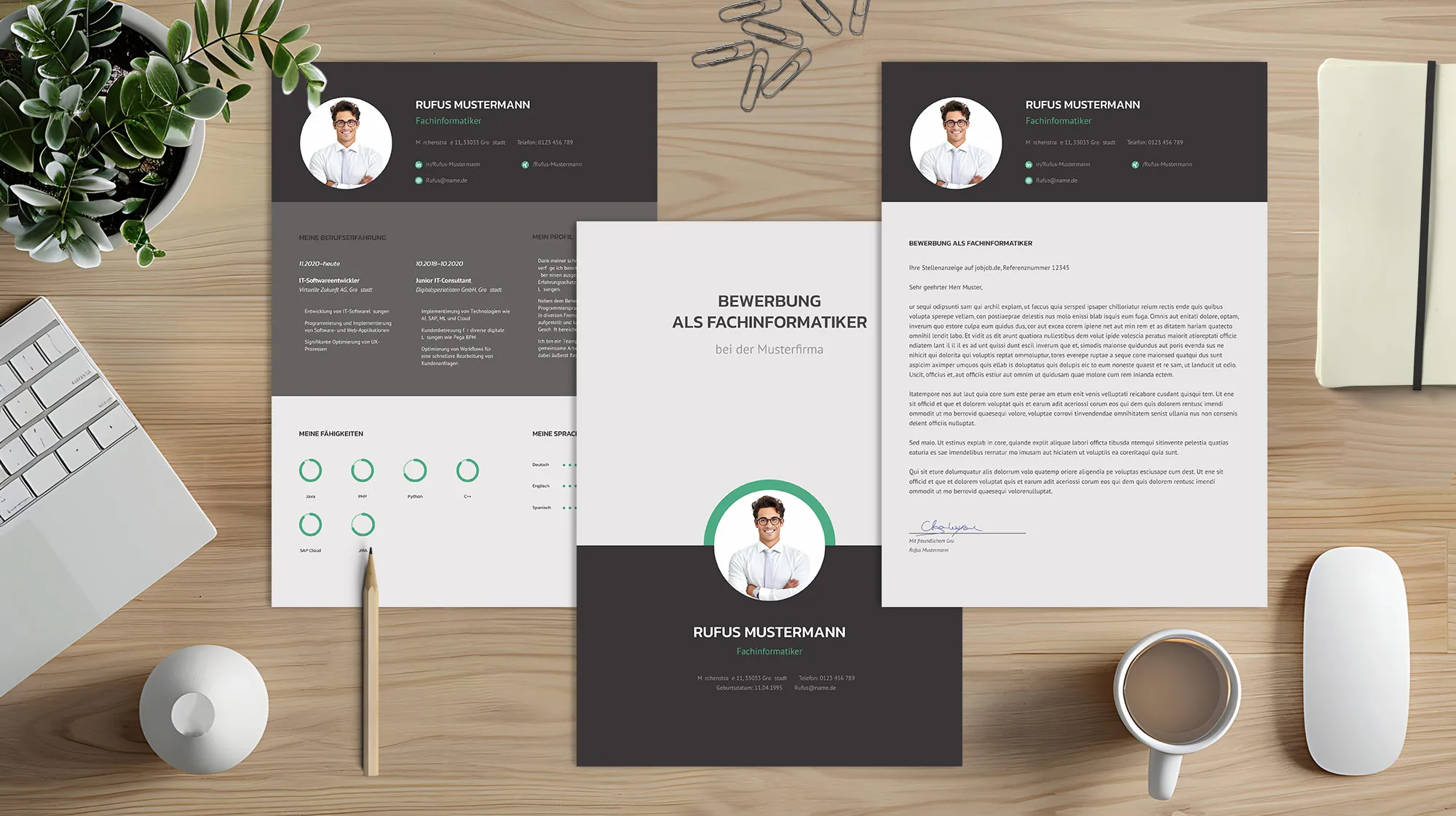 Solicitud de empleo como técnico de laboratorio: Plantilla de carta de presentación y currículum para descargar.