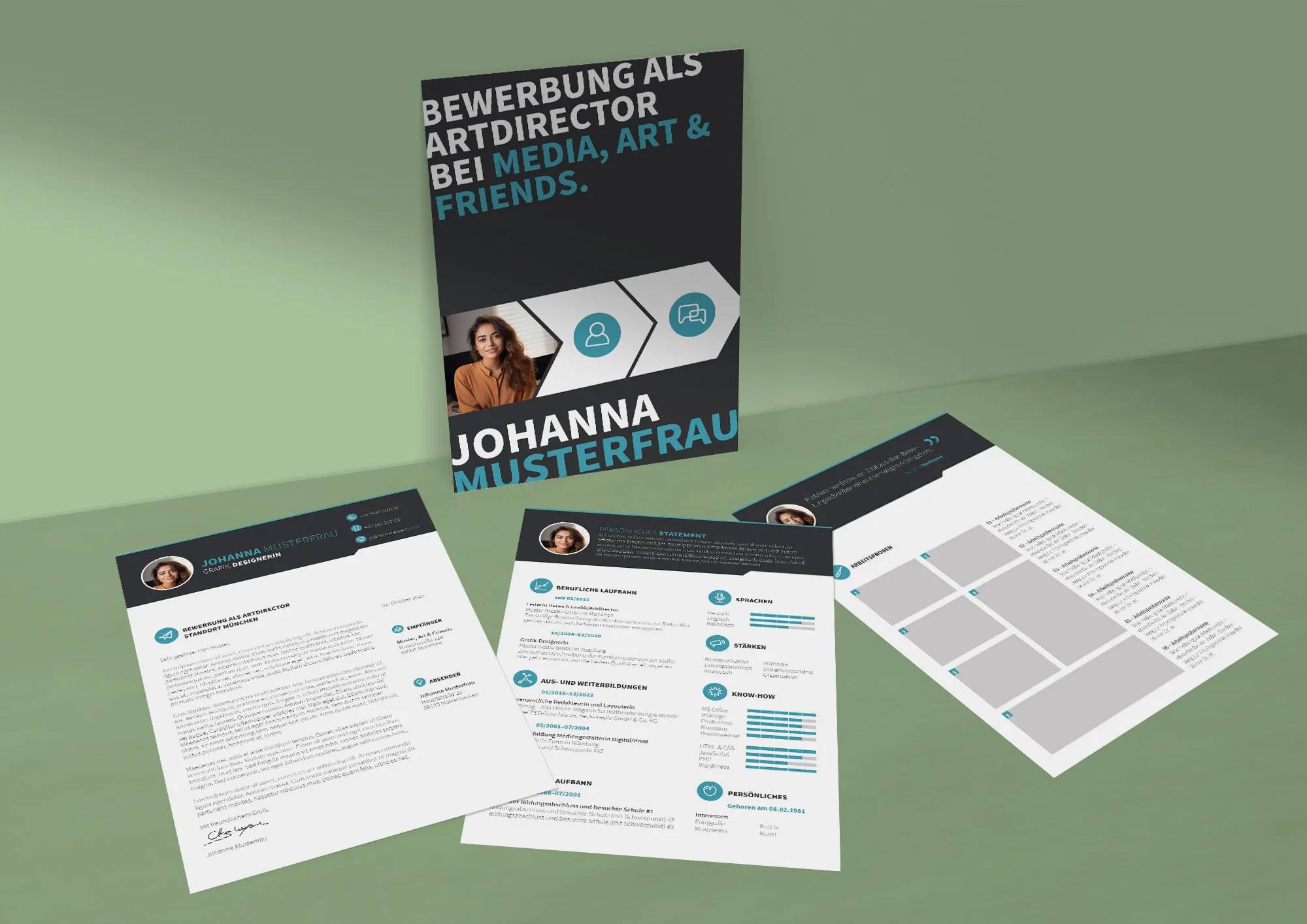 Application as a landscape architect: Template for cover letter and resume