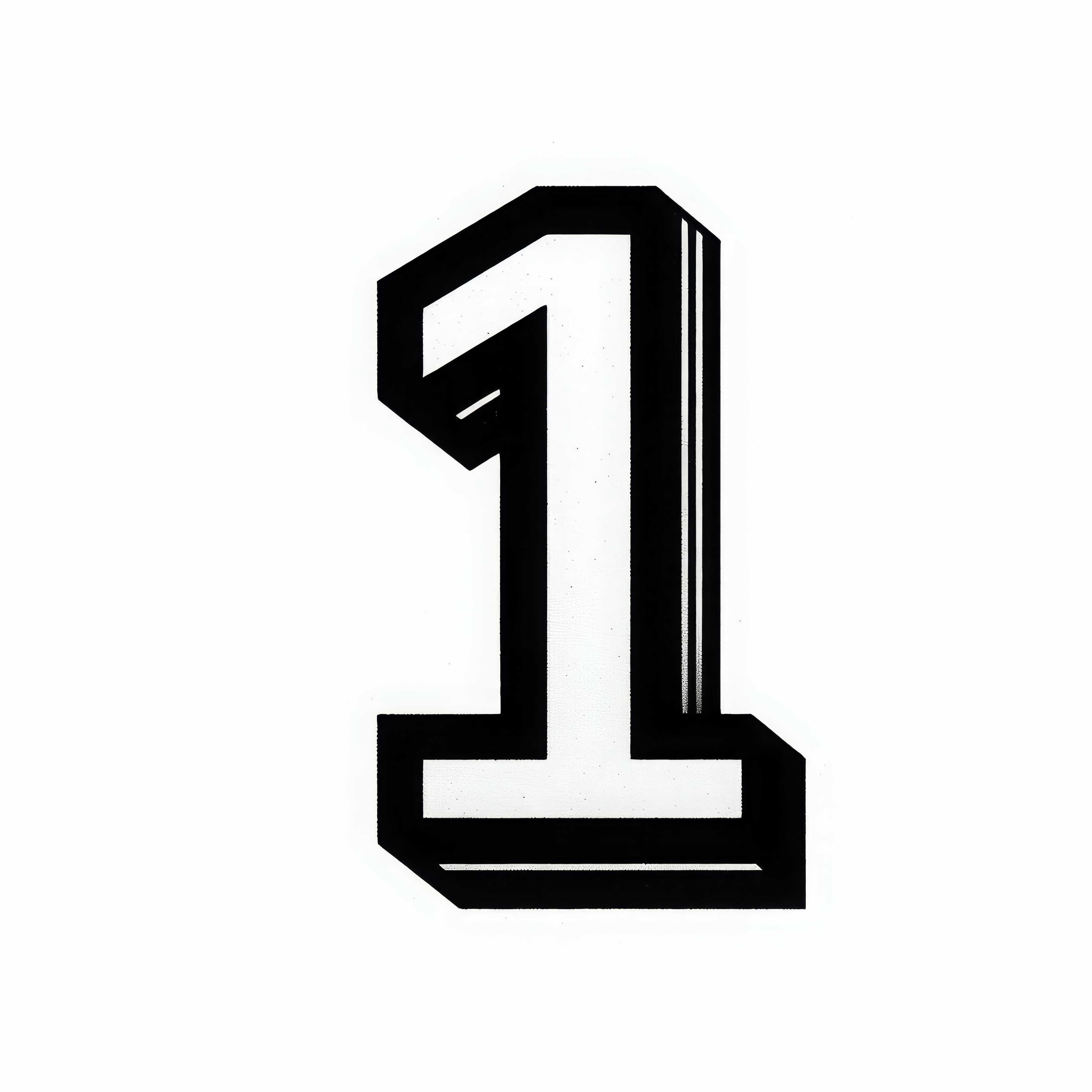 Number 1 Coloring Template Free: Get your coloring page