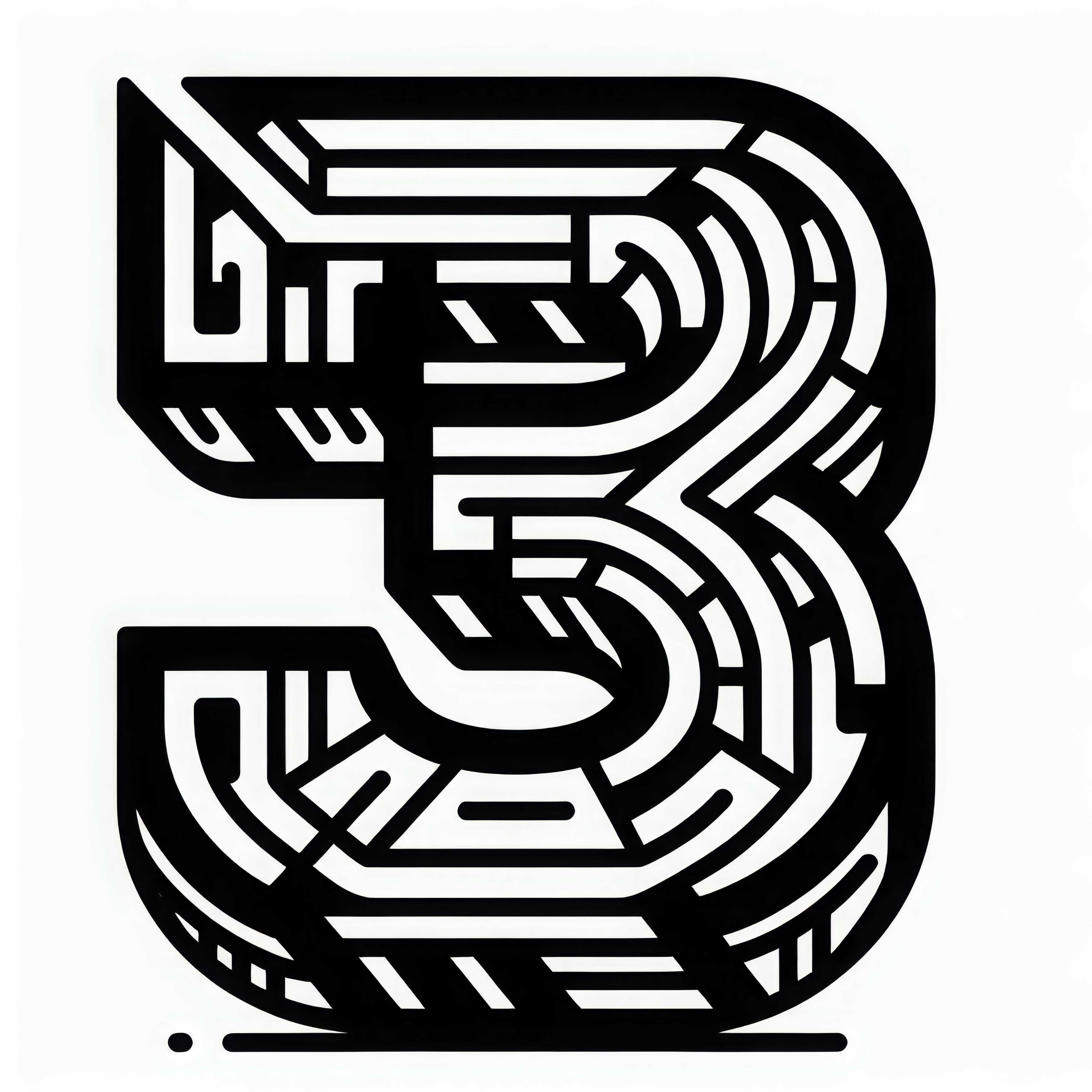 Number 3 coloring page free to download