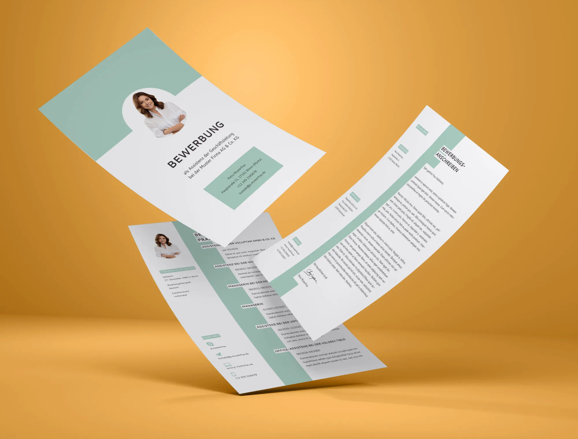 Solicitud como logopeda: Plantilla para carta de presentación y currículum.