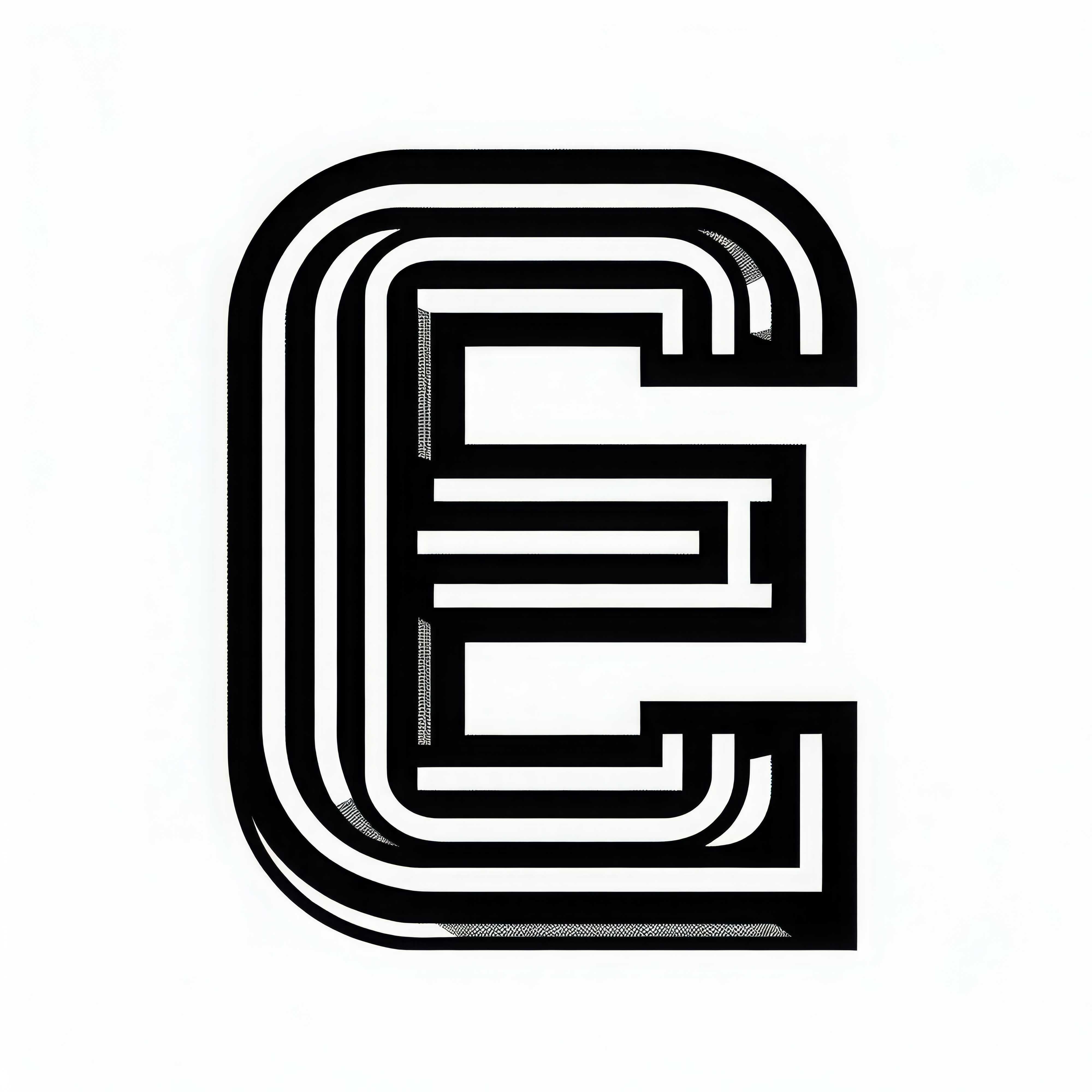 Free Coloring Template for Capital Letters