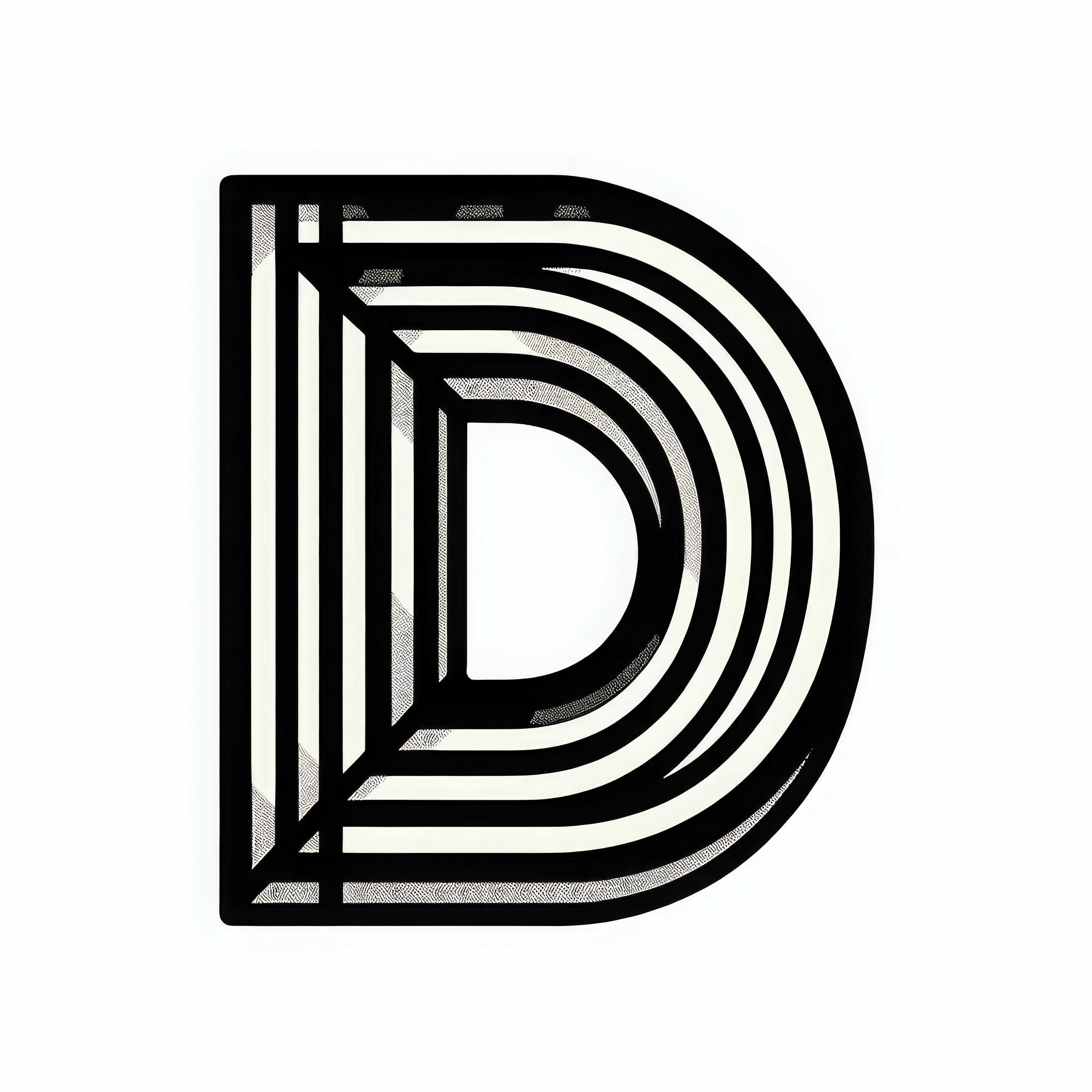 Free Coloring Page Letter D