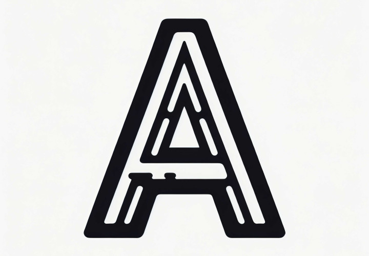 Coloring Page Capital Letter A – Free Download Template