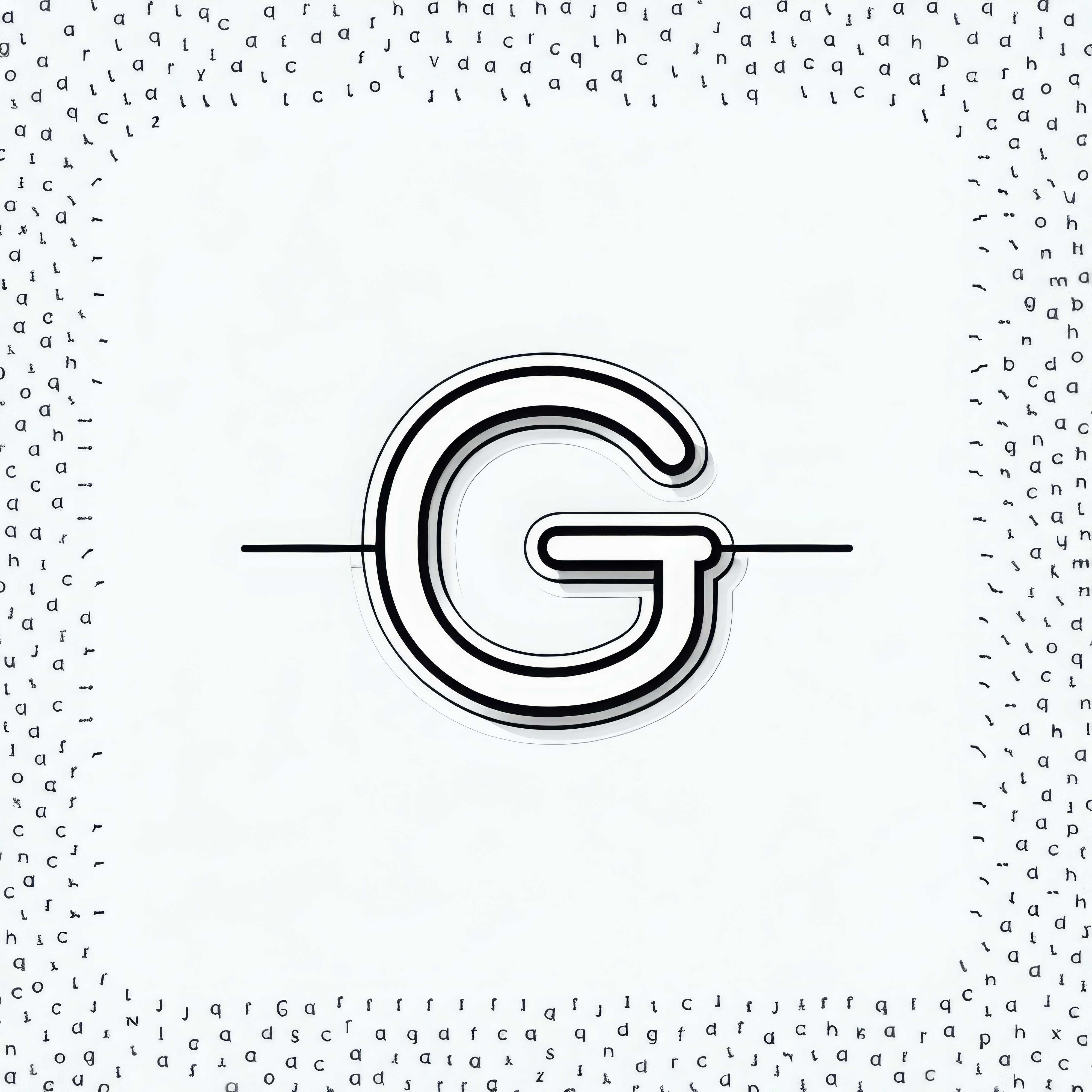 Store bogstav G - Malerblegning gratis Store bogstav G - Malebog gratis