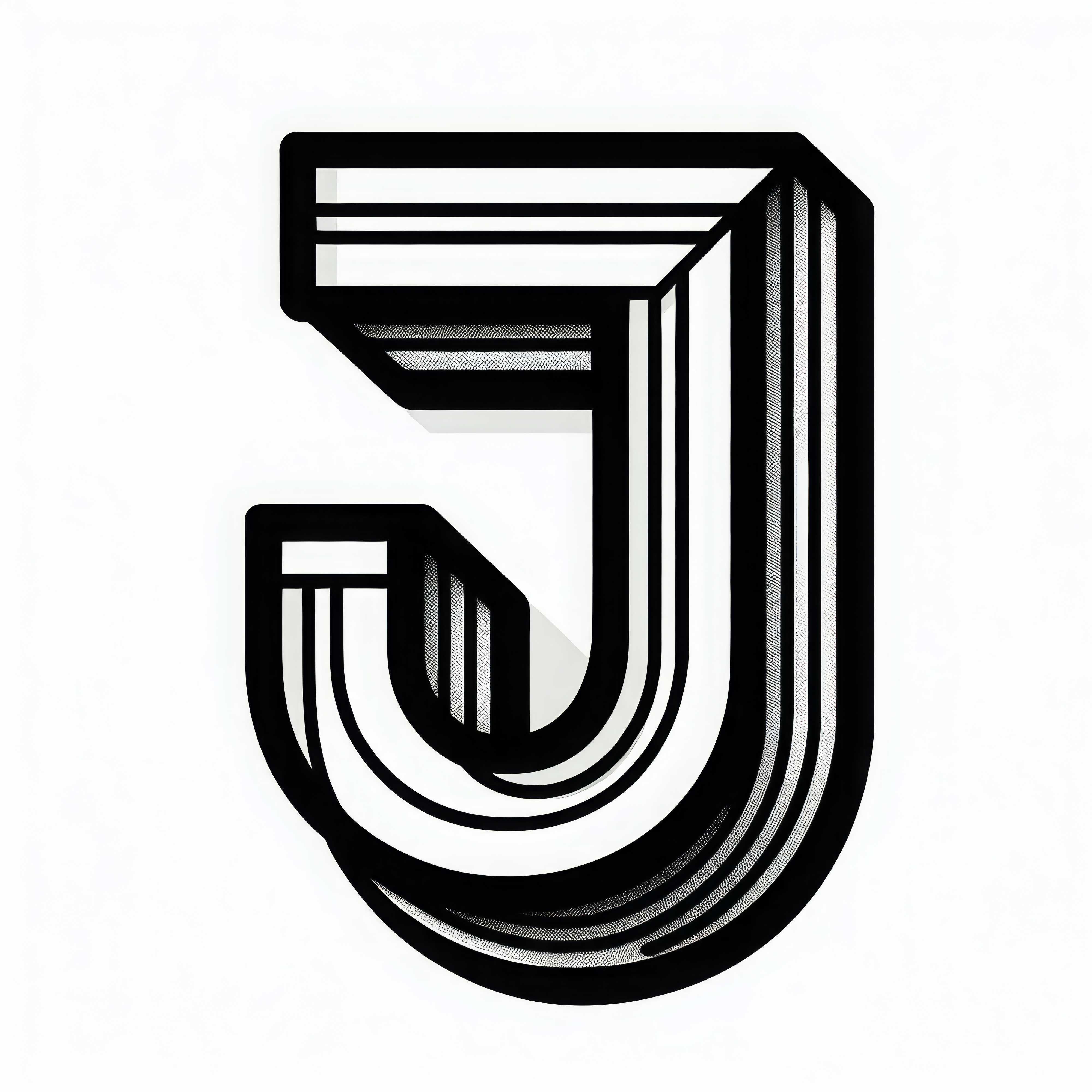 Capital J Coloring Page Free