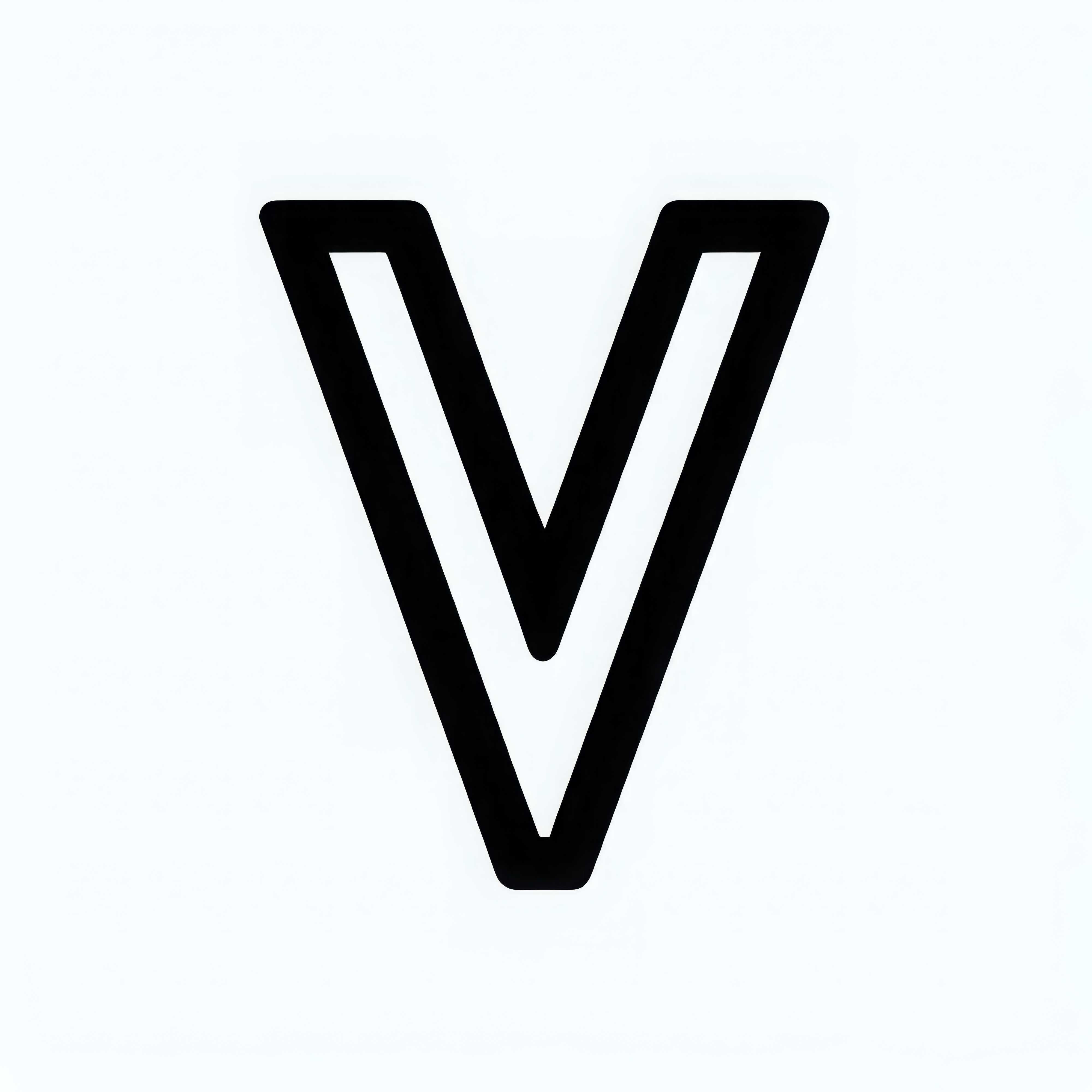 Capital Letter V Coloring Page Free