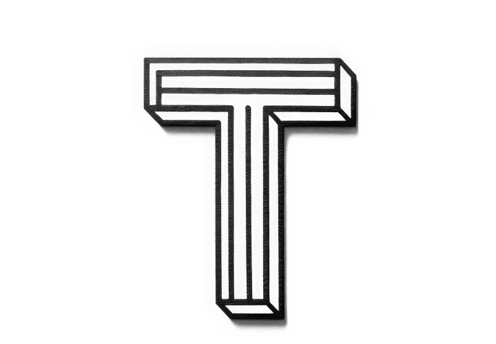 Capital Letter T Coloring Page Free