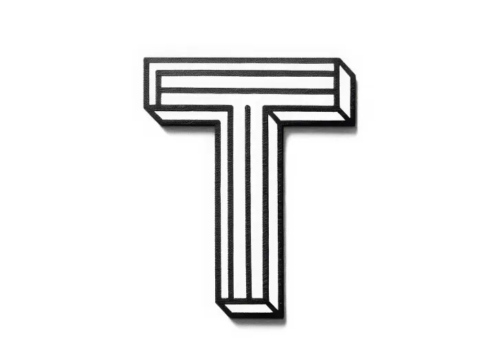 Capital Letter T Coloring Page Free