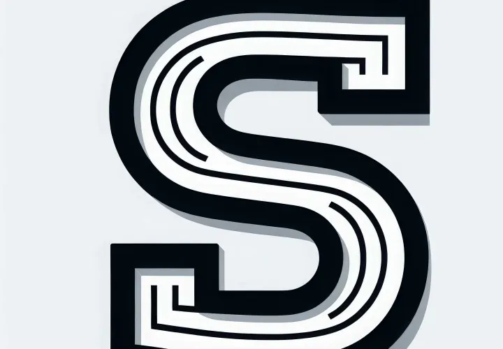 Free Coloring Page of the Capital Letter S