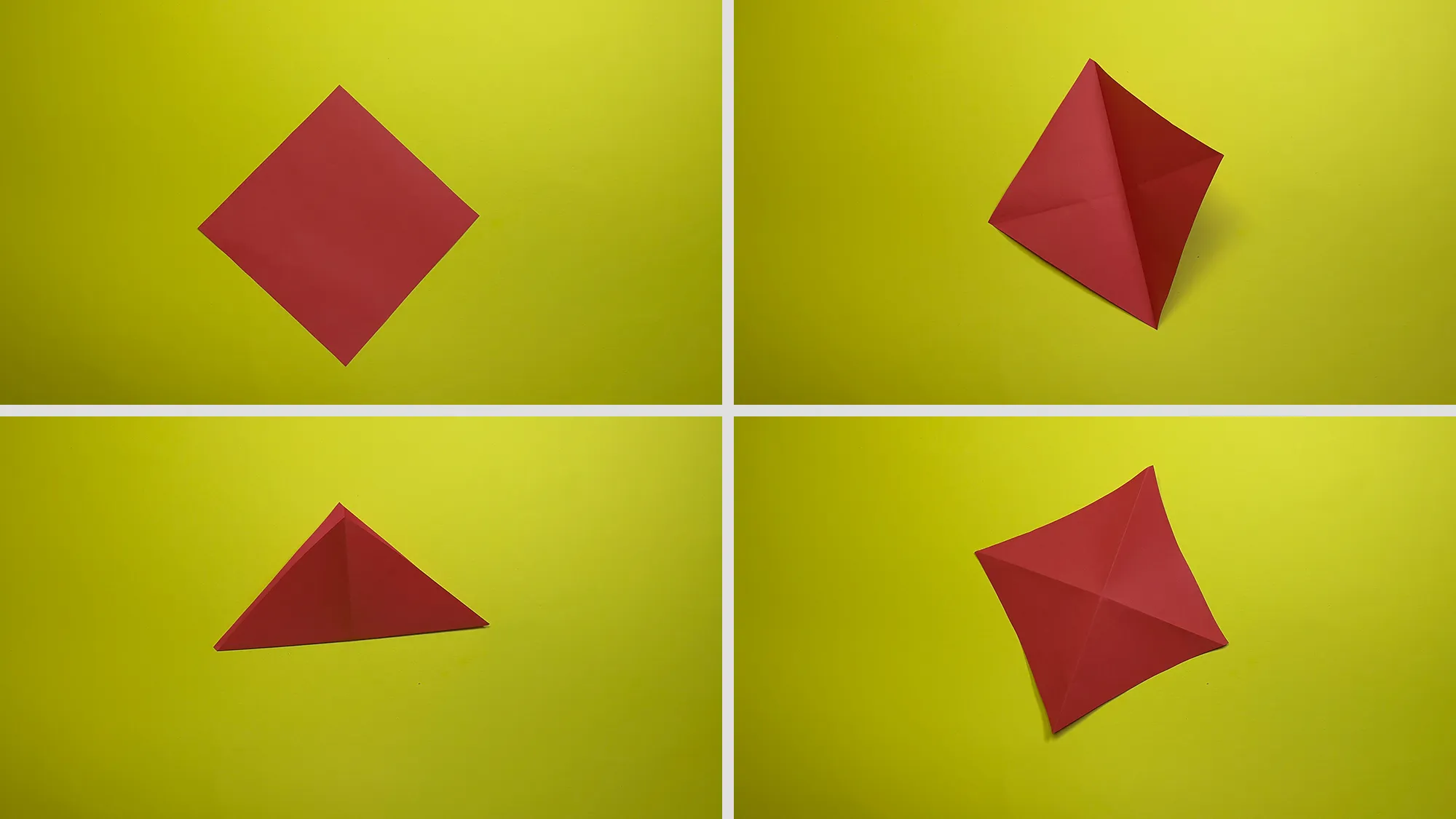 Origami fluture pliat: Instrucțiuni pas cu pas cu fotografii și comentarii. Imaginea 1