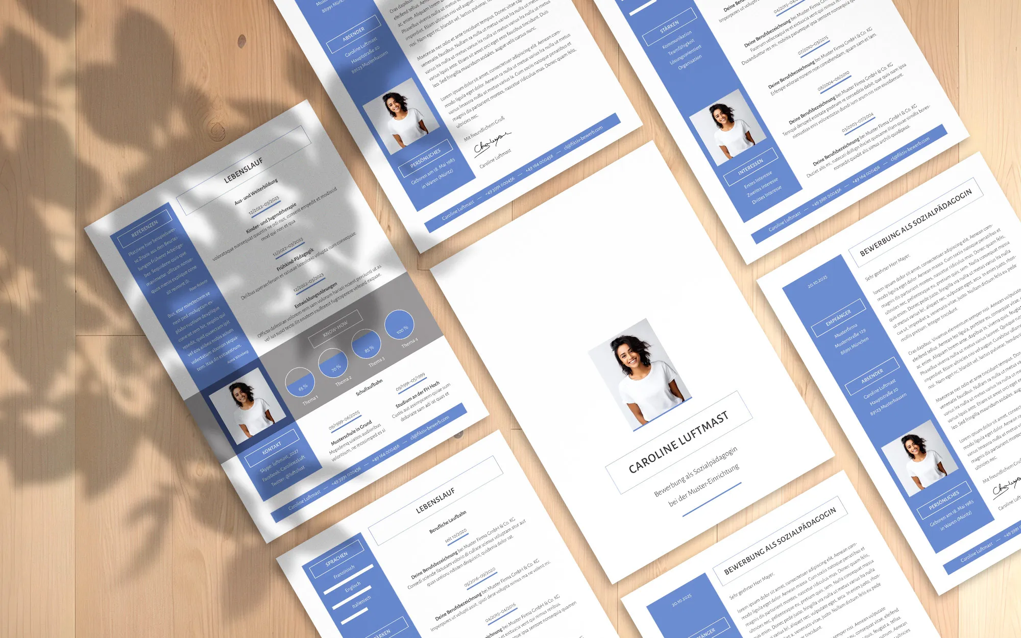 Application as Machine and Plant Operator: Template for Cover Letter and CV