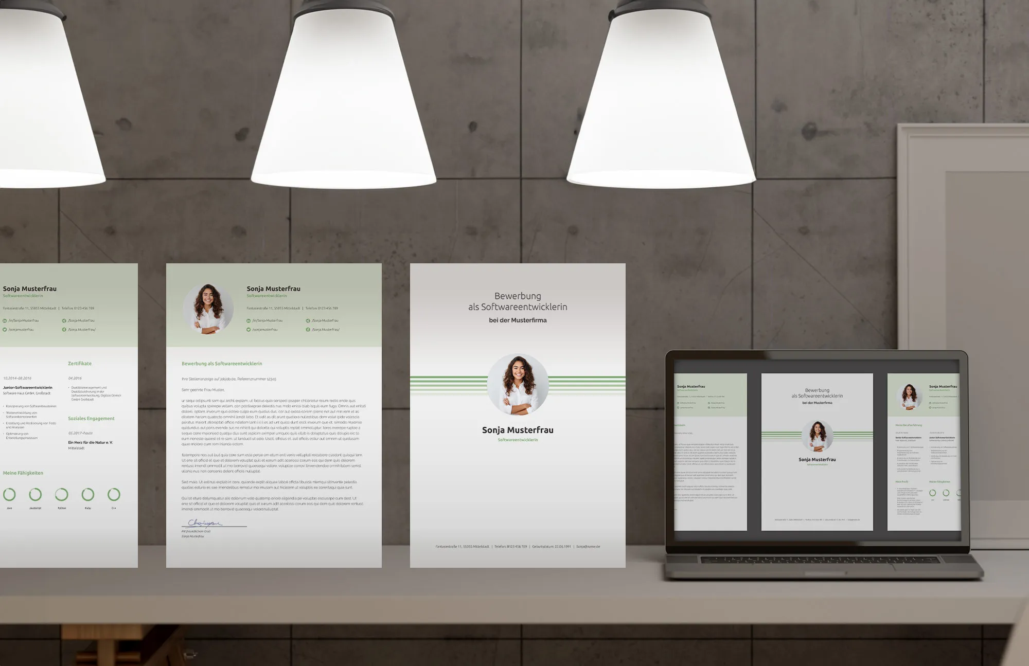 Application as a make-up artist: Template for cover letter and resume