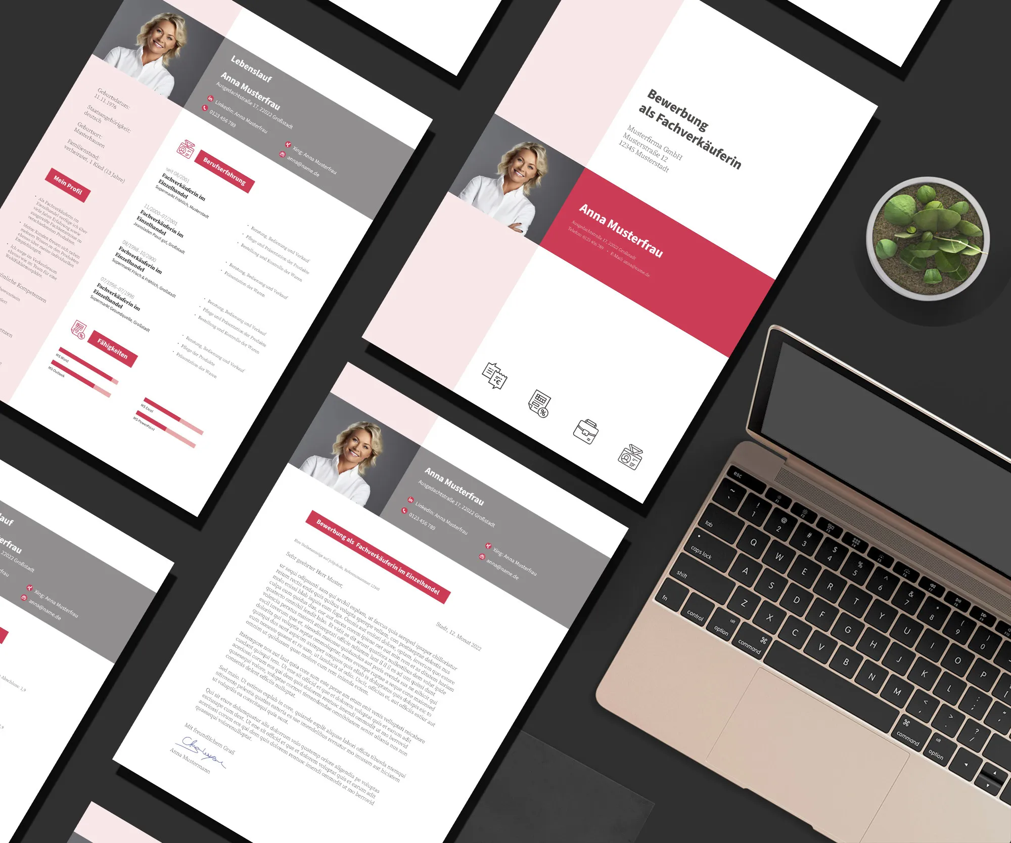Application as a mathematician: Sample for CV and cover letter