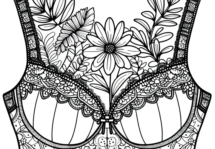Free coloring page clothing